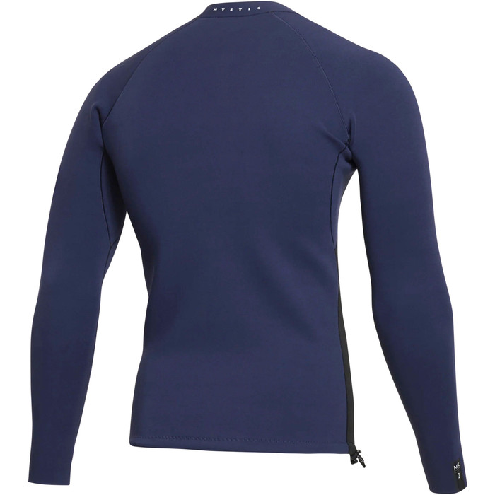 2024 Mystic Herren Star 2mm Langarm Surf Top 35001.230171 - Navy